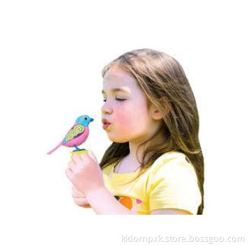 ODM Customized Sing Birds Toys interacting with Mobile Arou